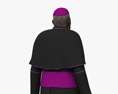 Katholischer Bischof 3D-Modell