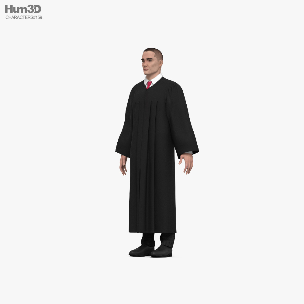 Judge 3D 모델 