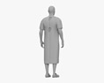 Middle Eastern Hospital Patient 3D 모델 