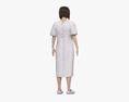 Woman Hospital Patient 3d model