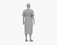 Woman Hospital Patient 3D-Modell