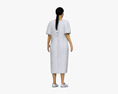 Middle Eastern Woman Hospital Patient 3D модель