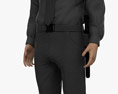 Middle Eastern Security Guard Modello 3D