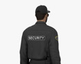 Middle Eastern Security Guard 3D 모델 