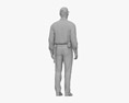 Middle Eastern Security Guard 3D 모델 