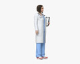Female Doctor Modelo 3d