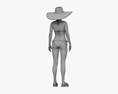 Woman in Bikini Modello 3D