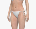 Woman in Bikini Modello 3D