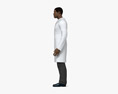 African-American Doctor Modèle 3d
