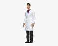 Asian Doctor 3Dモデル