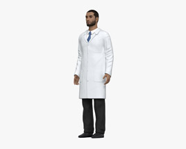 Middle Eastern Doctor 3D model
