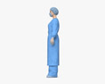 Female Surgeon 3d model