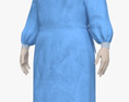 Female Surgeon 3D модель