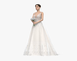Bride 3D model