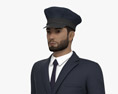 Limousine Driver Middle Eastern Modelo 3d