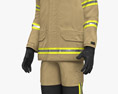 Азіатський пожежник 3D модель