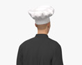 Азиатский шеф-повар 3D модель