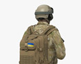 ウクライナ特殊部隊兵士 3Dモデル