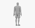 Soccer Goalkeeper 3d model