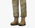 Amerikanischer Soldat 3D-Modell