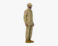 Middle Eastern Soldier Modello 3D
