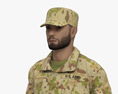 中東兵士 3Dモデル