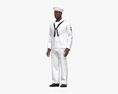 African-American Sailor Modèle 3d