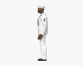 African-American Sailor 3D-Modell