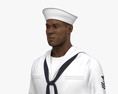 African-American Sailor Modelo 3d