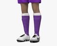 Middle Eastern Soccer Player 3D 모델 