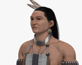 Native American 3d model