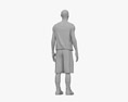 亚洲篮球运动员 3D模型