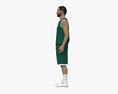 Middle Eastern Basketball Player 3D 모델 