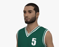 Middle Eastern Basketball Player 3D模型