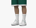 Middle Eastern Basketball Player 3d model
