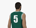 Middle Eastern Basketball Player Modello 3D