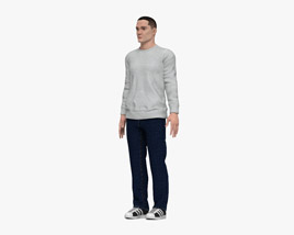 Casual Man 3D-Modell
