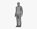 Middle Eastern Casual Man 3d model