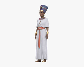 Египетская царица 3D модель