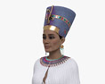 エジプトの女王 3Dモデル