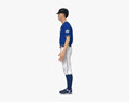 Asian Baseball Player 3D модель