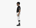 Middle Eastern Baseball Player 3Dモデル