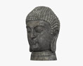仏陀の頭 3Dモデル
