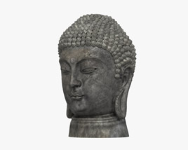 Buddha-Kopf 3D-Modell