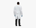 African-American Scientist 3D-Modell