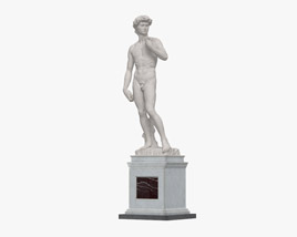 David Statue 3D model