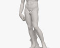 Statue de David Modèle 3d