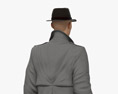 Asian Detective 3Dモデル