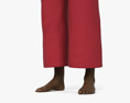 African-American Man in Kimono 3d model