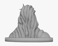 Adiyogi Shiva Bust 3D 모델 